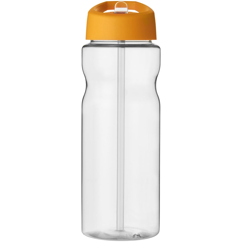 Borraccia sportiva  H2O Active® Base Tritan™ da 650 ml con coperchio con beccuccio personalizzato con logo - Pubblienne