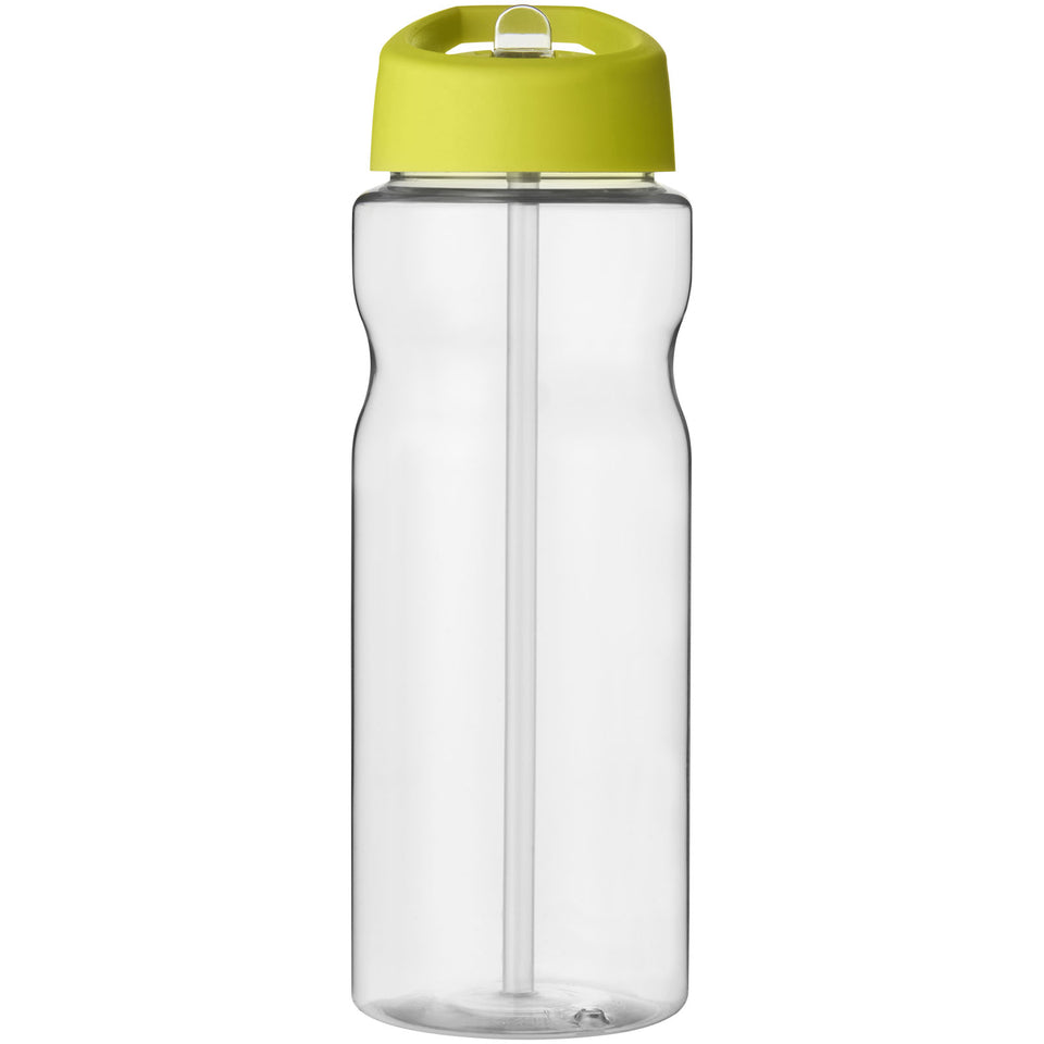 Borraccia sportiva  H2O Active® Base Tritan™ da 650 ml con coperchio con beccuccio personalizzato con logo - Pubblienne