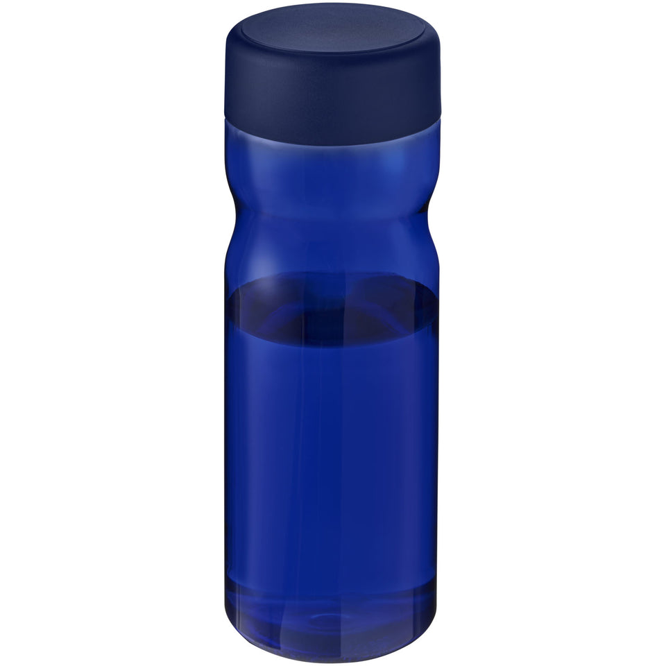 Borraccia sportiva H2O Active® Base Tritan™ da 650 ml con coperchio a vite personalizzato con logo - Pubblienne