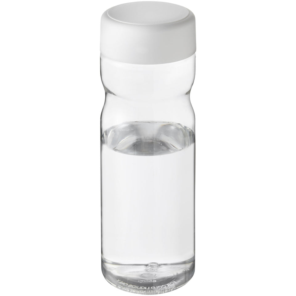 Borraccia sportiva H2O Active® Base Tritan™ da 650 ml con coperchio a vite personalizzato con logo - Pubblienne