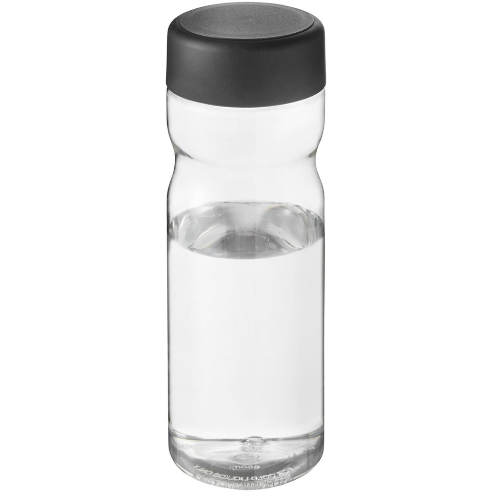 Borraccia sportiva H2O Active® Base Tritan™ da 650 ml con coperchio a vite personalizzato con logo - Pubblienne