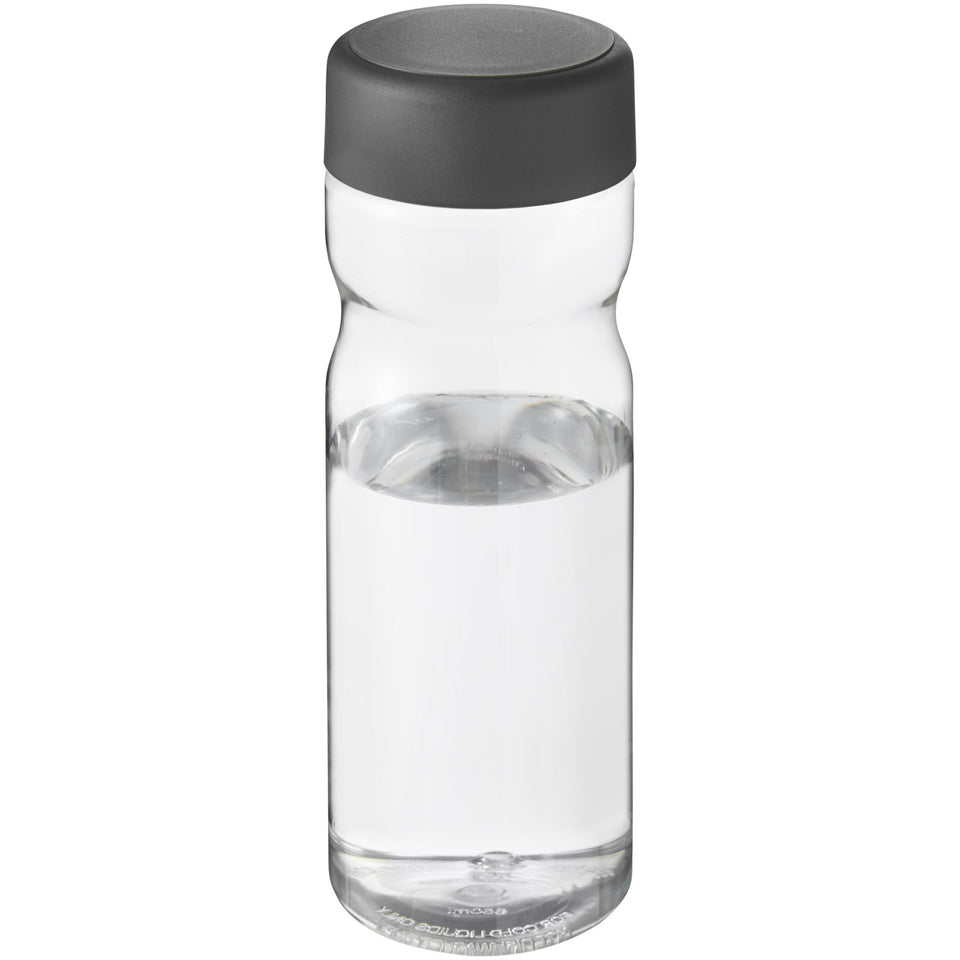 Borraccia sportiva H2O Active® Base Tritan™ da 650 ml con coperchio a vite personalizzato con logo - Pubblienne