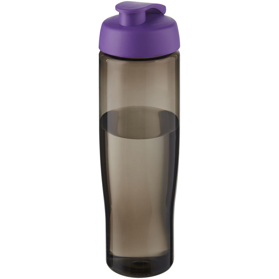 Borraccia sportiva da 700 ml con coperchio a scatto H2O Active® Eco Tempo personalizzato con logo - Pubblienne