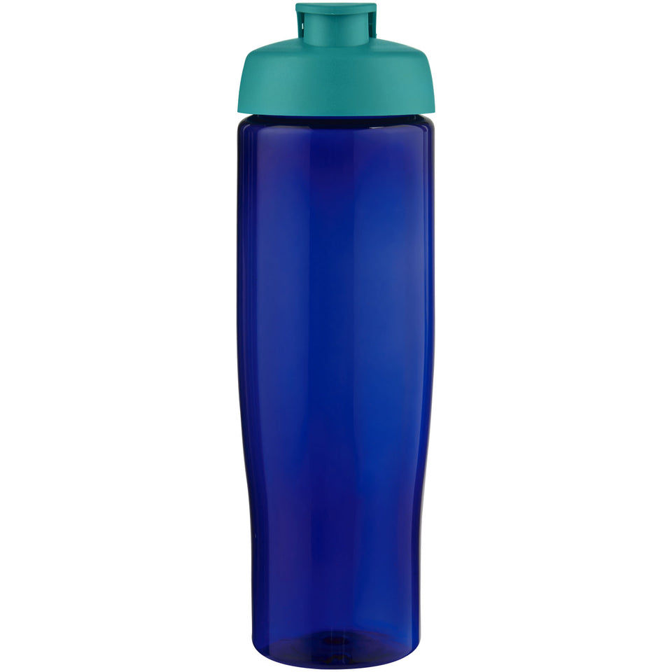 Borraccia sportiva da 700 ml con coperchio a scatto H2O Active® Eco Tempo personalizzato con logo - Pubblienne