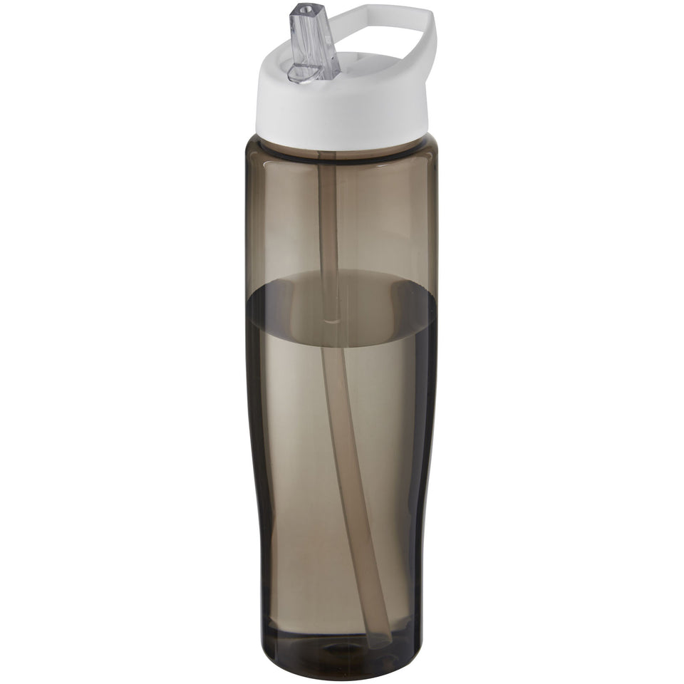 Borraccia sportiva da 700 ml con coperchio con beccuccio H2O Active® Eco Tempo personalizzato con logo - Pubblienne