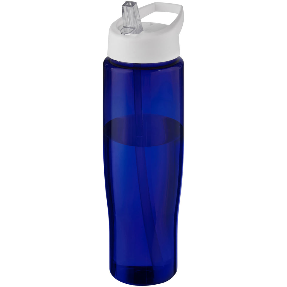 Borraccia sportiva da 700 ml con coperchio con beccuccio H2O Active® Eco Tempo personalizzato con logo - Pubblienne