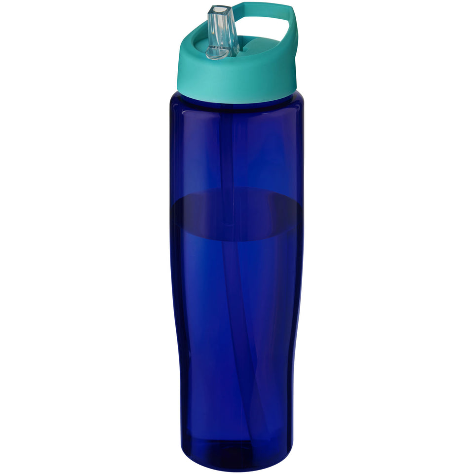 Borraccia sportiva da 700 ml con coperchio con beccuccio H2O Active® Eco Tempo personalizzato con logo - Pubblienne