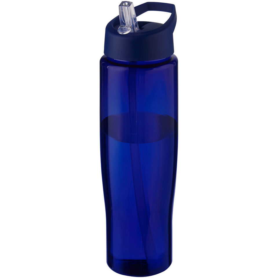 Borraccia sportiva da 700 ml con coperchio con beccuccio H2O Active® Eco Tempo personalizzato con logo - Pubblienne