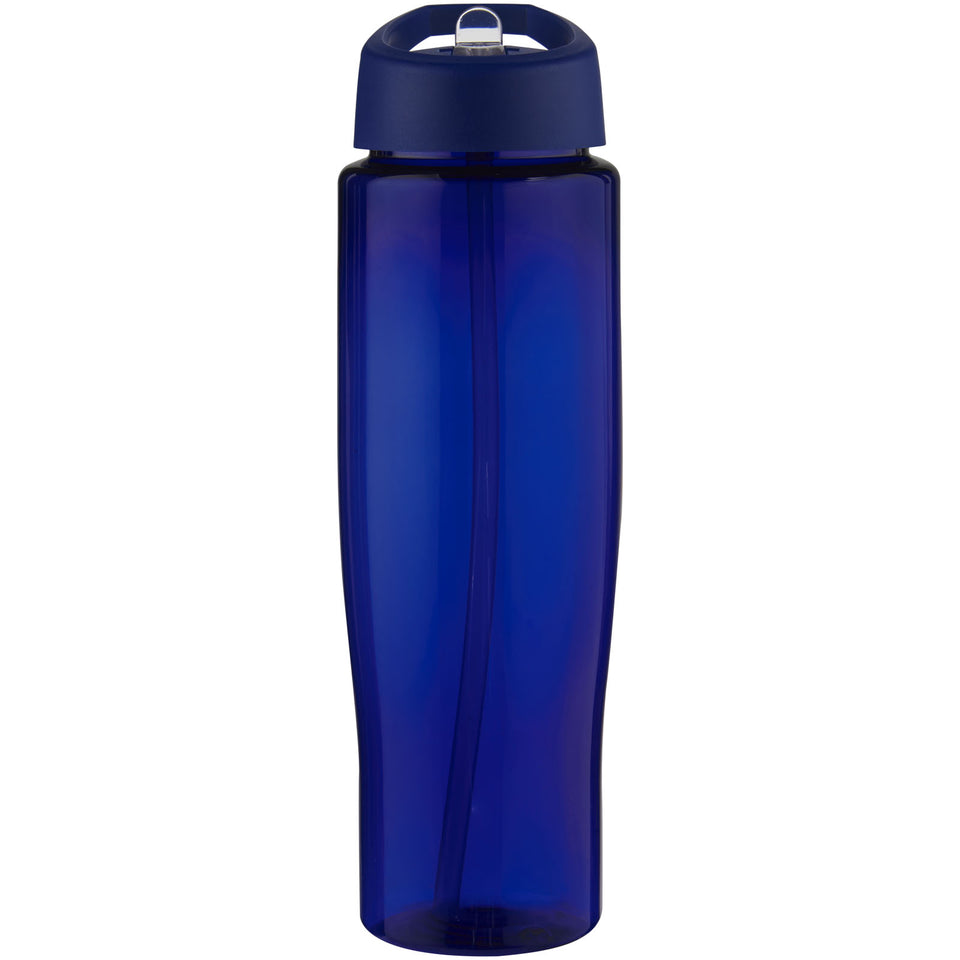 Borraccia sportiva da 700 ml con coperchio con beccuccio H2O Active® Eco Tempo personalizzato con logo - Pubblienne