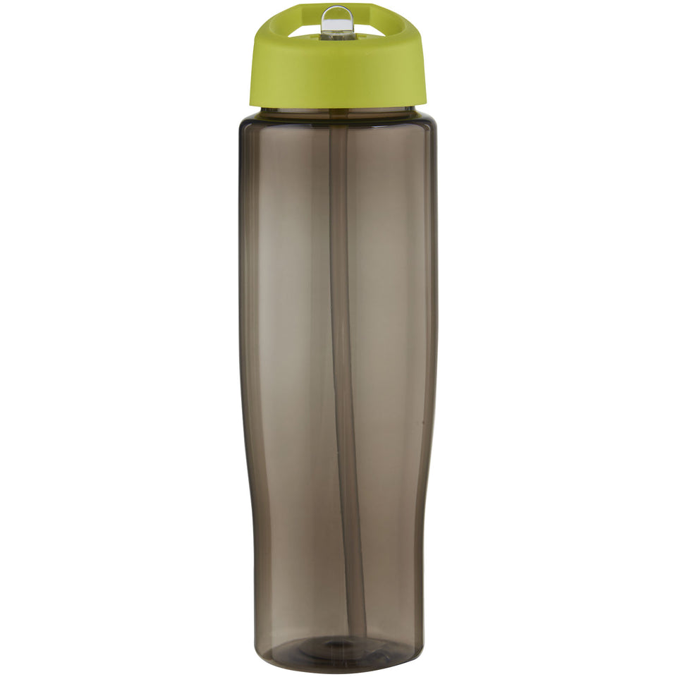 Borraccia sportiva da 700 ml con coperchio con beccuccio H2O Active® Eco Tempo personalizzato con logo - Pubblienne