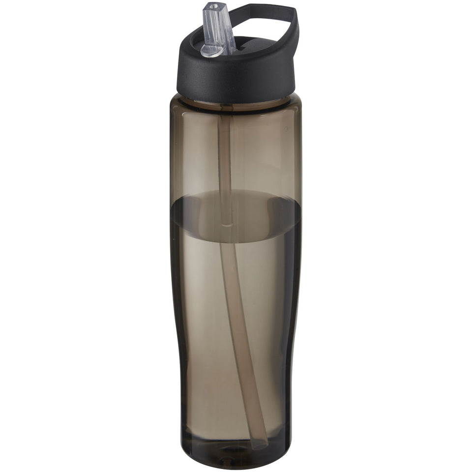 Borraccia sportiva da 700 ml con coperchio con beccuccio H2O Active® Eco Tempo personalizzato con logo - Pubblienne