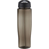 Borraccia sportiva da 700 ml con coperchio con beccuccio H2O Active® Eco Tempo personalizzato con logo - Pubblienne