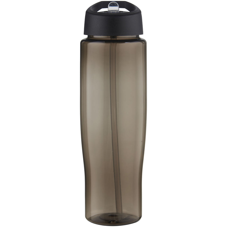Borraccia sportiva da 700 ml con coperchio con beccuccio H2O Active® Eco Tempo personalizzato con logo - Pubblienne