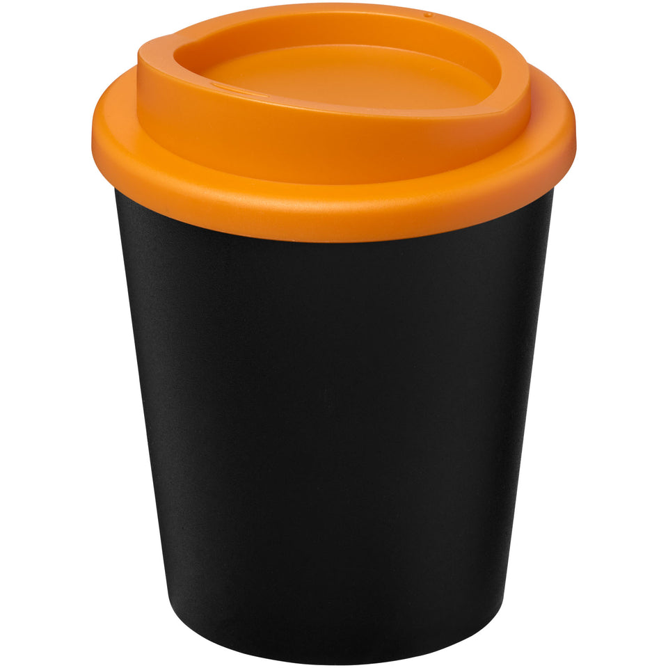 Bicchiere Americano® Espresso Eco da 250 ml in materiale riciclato personalizzato con logo - Pubblienne