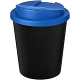 Bicchiere Americano® Espresso Eco da 250 ml in materiale riciclato con coperchio a prova di perdita personalizzato con logo - Pubblienne