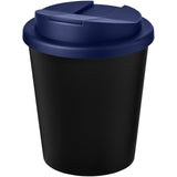 Bicchiere Americano® Espresso Eco da 250 ml in materiale riciclato con coperchio a prova di perdita personalizzato con logo - Pubblienne