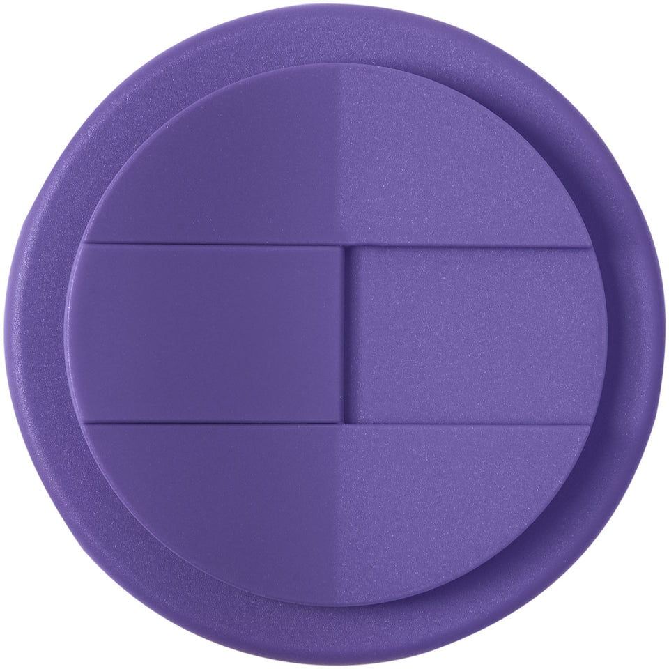 Bicchiere Americano® Espresso Eco da 250 ml in materiale riciclato con coperchio a prova di perdita personalizzato con logo - Pubblienne