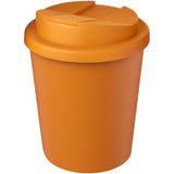 Bicchiere Americano® Espresso Eco da 250 ml in materiale riciclato con coperchio a prova di perdita personalizzato con logo - Pubblienne