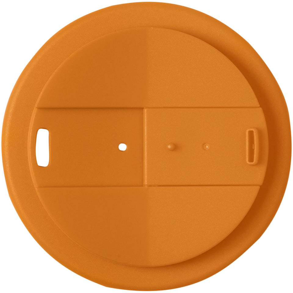 Bicchiere Americano® Espresso Eco da 250 ml in materiale riciclato con coperchio a prova di perdita personalizzato con logo - Pubblienne