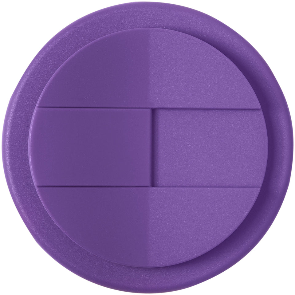 Bicchiere Americano® Espresso Eco da 250 ml in materiale riciclato con coperchio a prova di perdita personalizzato con logo - Pubblienne