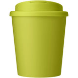 Bicchiere Americano® Espresso Eco da 250 ml in materiale riciclato con coperchio a prova di perdita personalizzato con logo - Pubblienne
