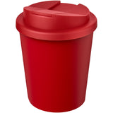 Bicchiere Americano® Espresso Eco da 250 ml in materiale riciclato con coperchio a prova di perdita personalizzato con logo - Pubblienne