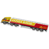 Righello da 15 cm in plastica riciclata a forma di camion Tait personalizzato con logo - Pubblienne