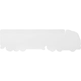 Righello da 15 cm in plastica riciclata a forma di camion Tait personalizzato con logo - Pubblienne