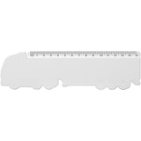 Righello da 15 cm in plastica riciclata a forma di camion Tait personalizzato con logo - Pubblienne