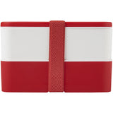Portavivande a doppio strato MIYO da 700 + 700 ml personalizzato con logo - Pubblienne