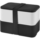 Portavivande a doppio strato MIYO da 700 + 700 ml personalizzato con logo - Pubblienne