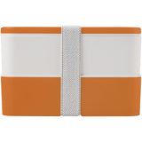 Portavivande a doppio strato MIYO da 700 + 700 ml personalizzato con logo - Pubblienne