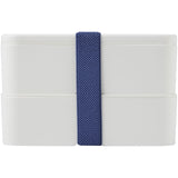 Portavivande a doppio strato MIYO da 700 + 700 ml personalizzato con logo - Pubblienne