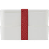 Portavivande a doppio strato MIYO da 700 + 700 ml personalizzato con logo - Pubblienne