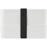 Portavivande a doppio strato MIYO da 700 + 700 ml personalizzato con logo - Pubblienne