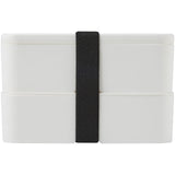 Portavivande a doppio strato MIYO da 700 + 700 ml personalizzato con logo - Pubblienne