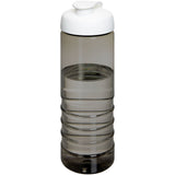 Borraccia sportiva con coperchio a scatto da 750 ml H2O Active® Eco Treble personalizzato con logo - Pubblienne