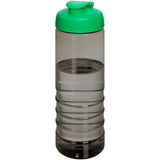 Borraccia sportiva con coperchio a scatto da 750 ml H2O Active® Eco Treble personalizzato con logo - Pubblienne