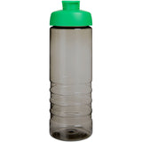 Borraccia sportiva con coperchio a scatto da 750 ml H2O Active® Eco Treble personalizzato con logo - Pubblienne