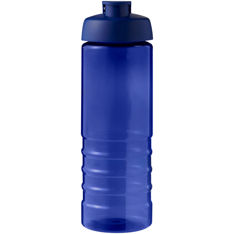 Borraccia sportiva con coperchio a scatto da 750 ml H2O Active® Eco Treble personalizzato con logo - Pubblienne