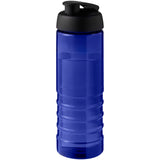 Borraccia sportiva con coperchio a scatto da 750 ml H2O Active® Eco Treble personalizzato con logo - Pubblienne