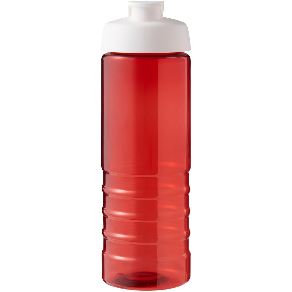 Borraccia sportiva con coperchio a scatto da 750 ml H2O Active® Eco Treble personalizzato con logo - Pubblienne