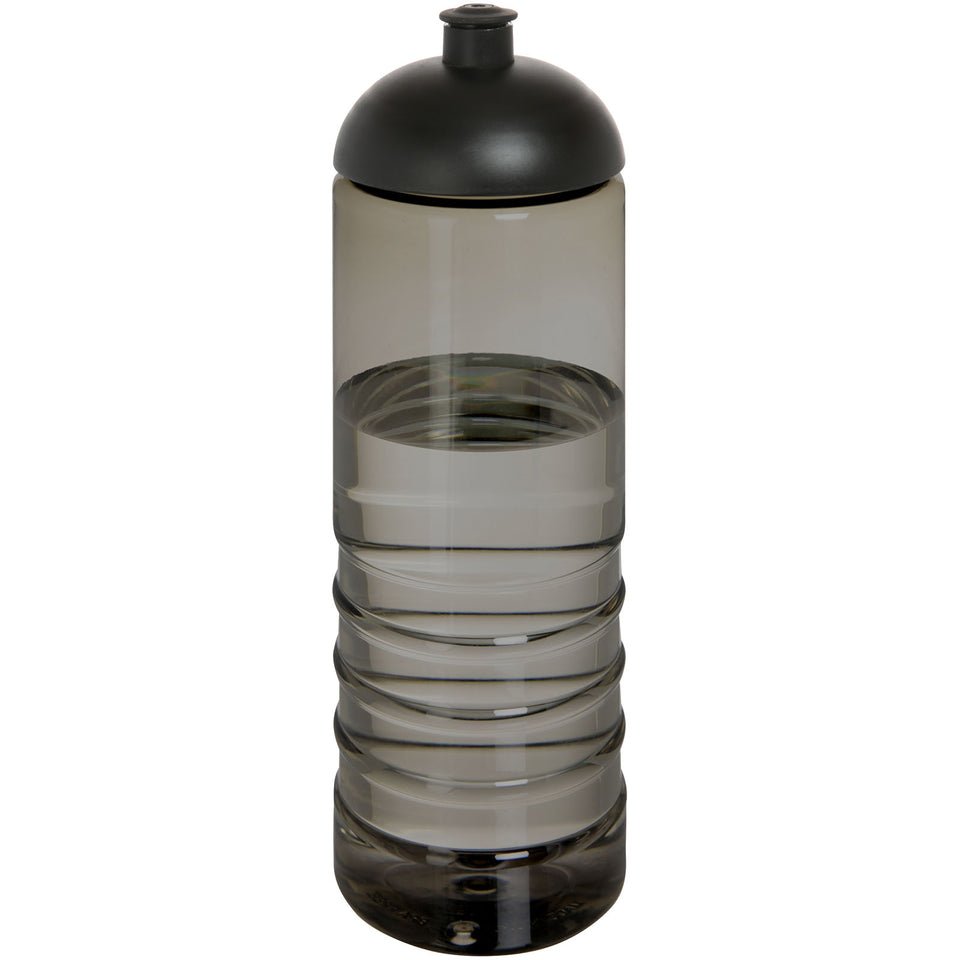 Borraccia sportiva con coperchio a cupola da 750 ml H2O Active® Eco Treble personalizzato con logo - Pubblienne