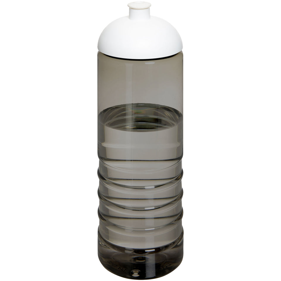 Borraccia sportiva con coperchio a cupola da 750 ml H2O Active® Eco Treble personalizzato con logo - Pubblienne