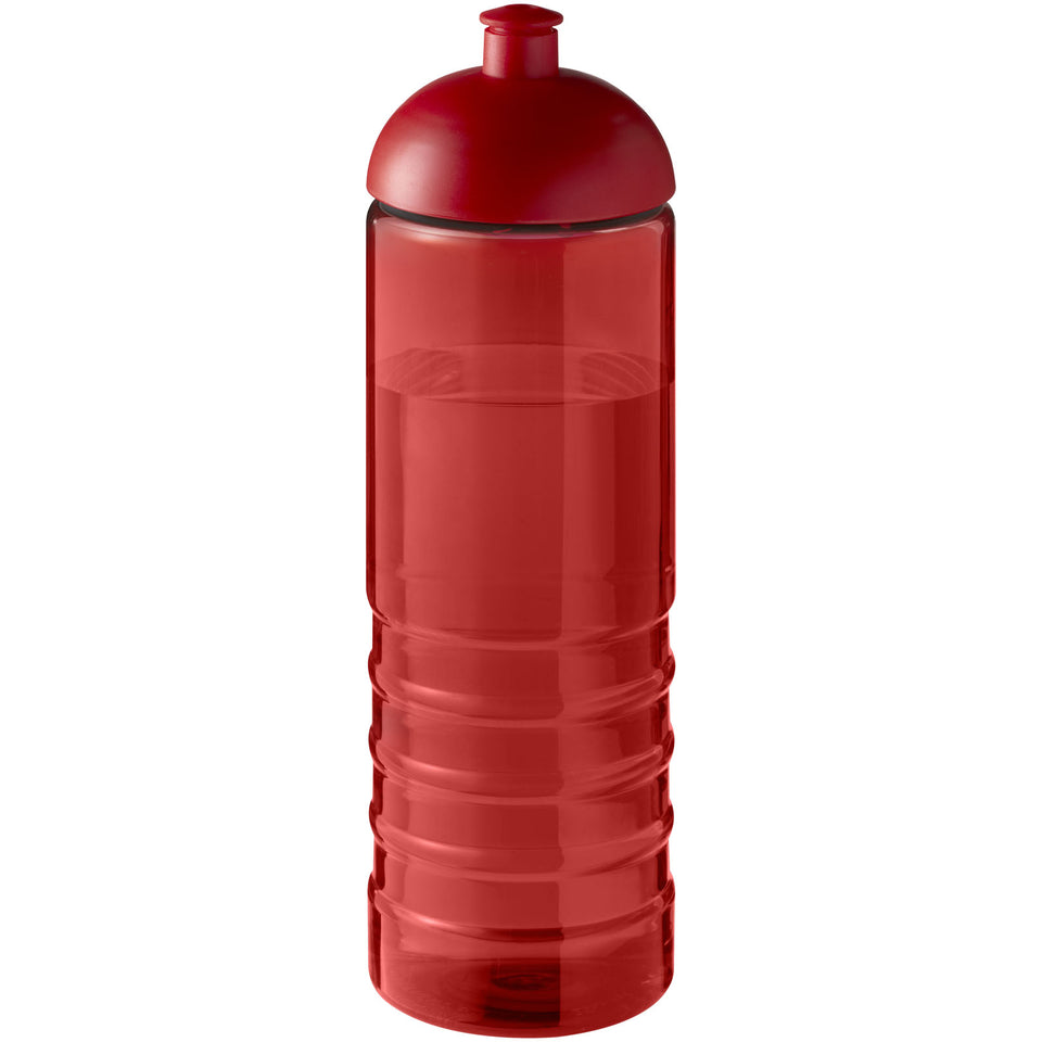 Borraccia sportiva con coperchio a cupola da 750 ml H2O Active® Eco Treble personalizzato con logo - Pubblienne