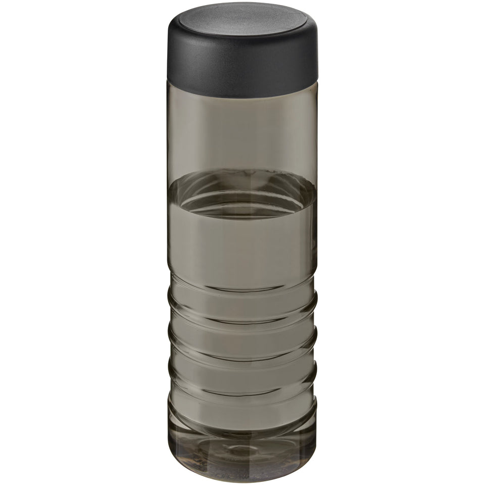 Borraccia sportiva da 750 ml con coperchio a vite H2O Active® Eco Treble personalizzato con logo - Pubblienne