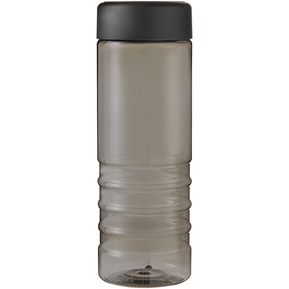Borraccia sportiva da 750 ml con coperchio a vite H2O Active® Eco Treble personalizzato con logo - Pubblienne