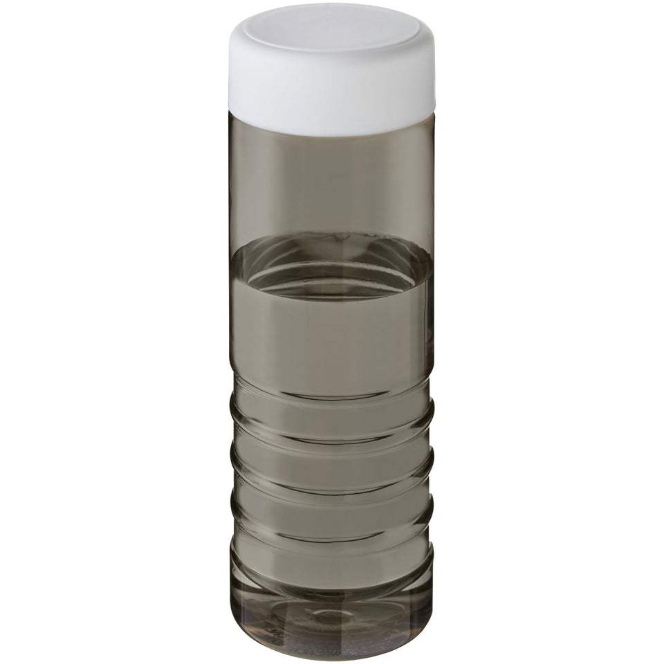 Borraccia sportiva da 750 ml con coperchio a vite H2O Active® Eco Treble personalizzato con logo - Pubblienne