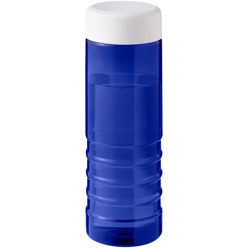 Borraccia sportiva da 750 ml con coperchio a vite H2O Active® Eco Treble personalizzato con logo - Pubblienne