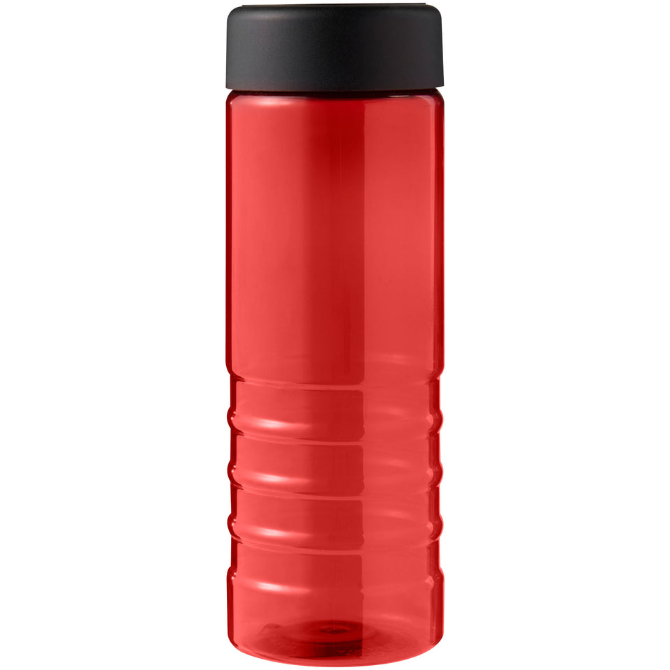 Borraccia sportiva da 750 ml con coperchio a vite H2O Active® Eco Treble personalizzato con logo - Pubblienne